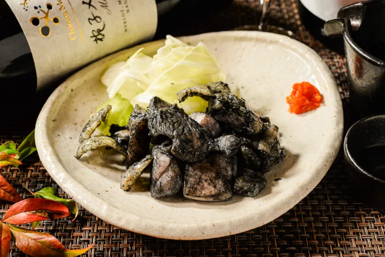 大山鶏の炭火焼き